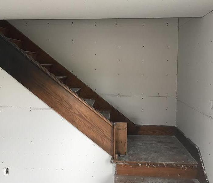 Stairway Drywall