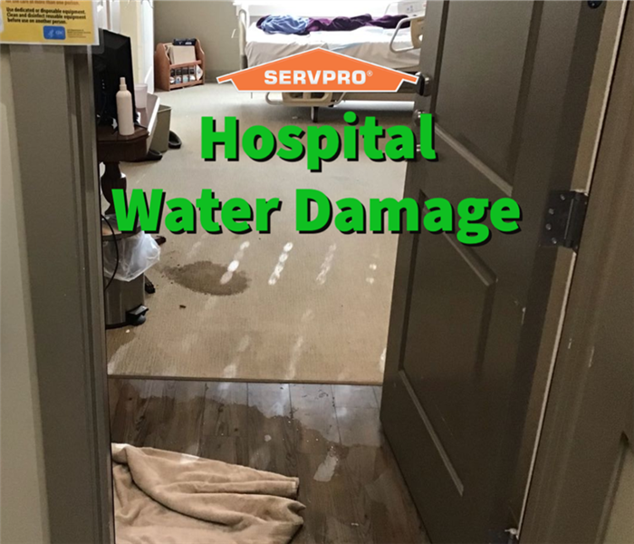 Hospital water damage in a Fulton County hospital